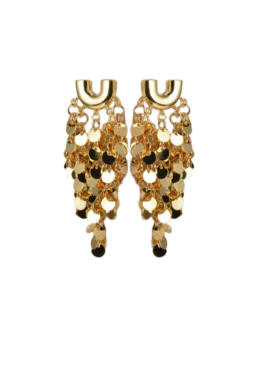 Gold Tassel Earrings ALPA503
