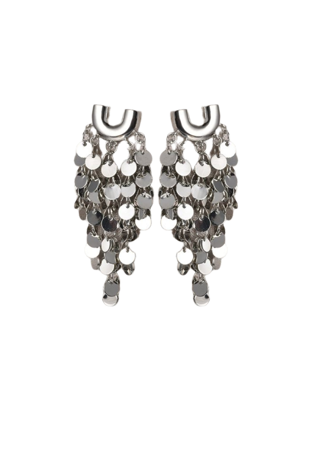 Silver Tassel Earrings ALPA503