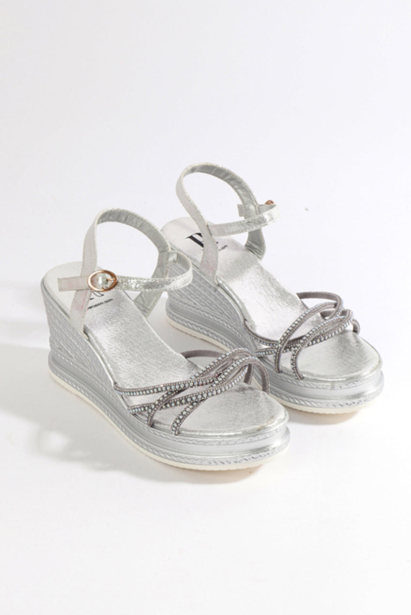Alba Sandal - Silver ALB1105-MET002