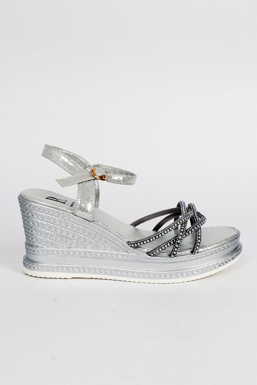 Alba Sandal - Silver ALB1105-MET002