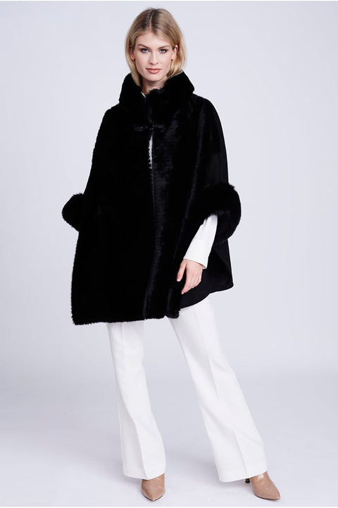 Ariana Wrap - Black by Pia Rossini