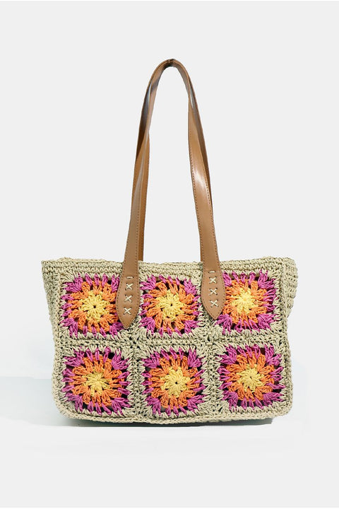 Aurora Bag - Sand/Pink by Pia Rossini