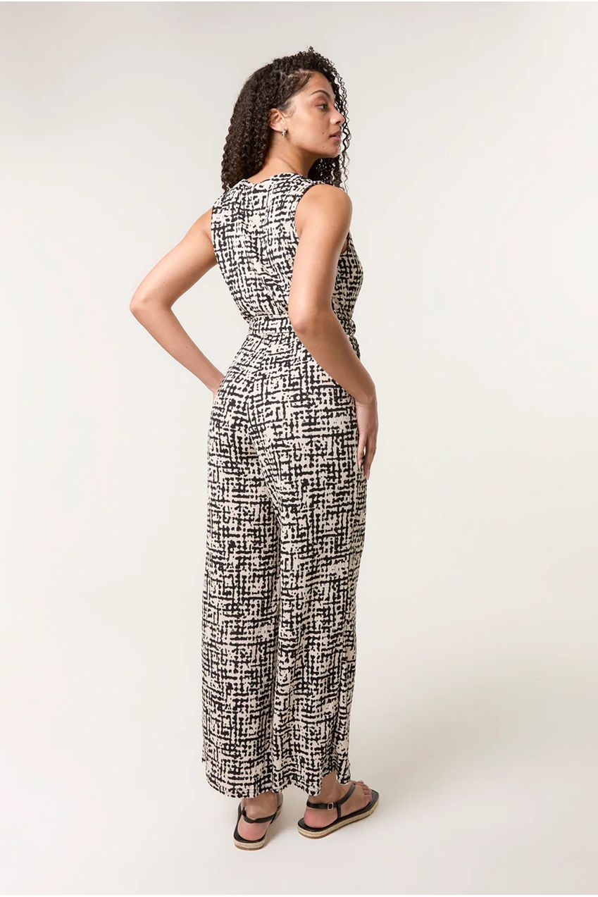 Sleeveless Belted Jumpsuit BV257884063A