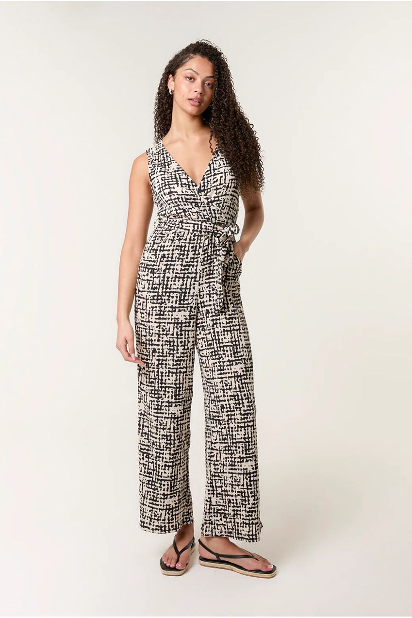 Sleeveless Belted Jumpsuit BV257884063A