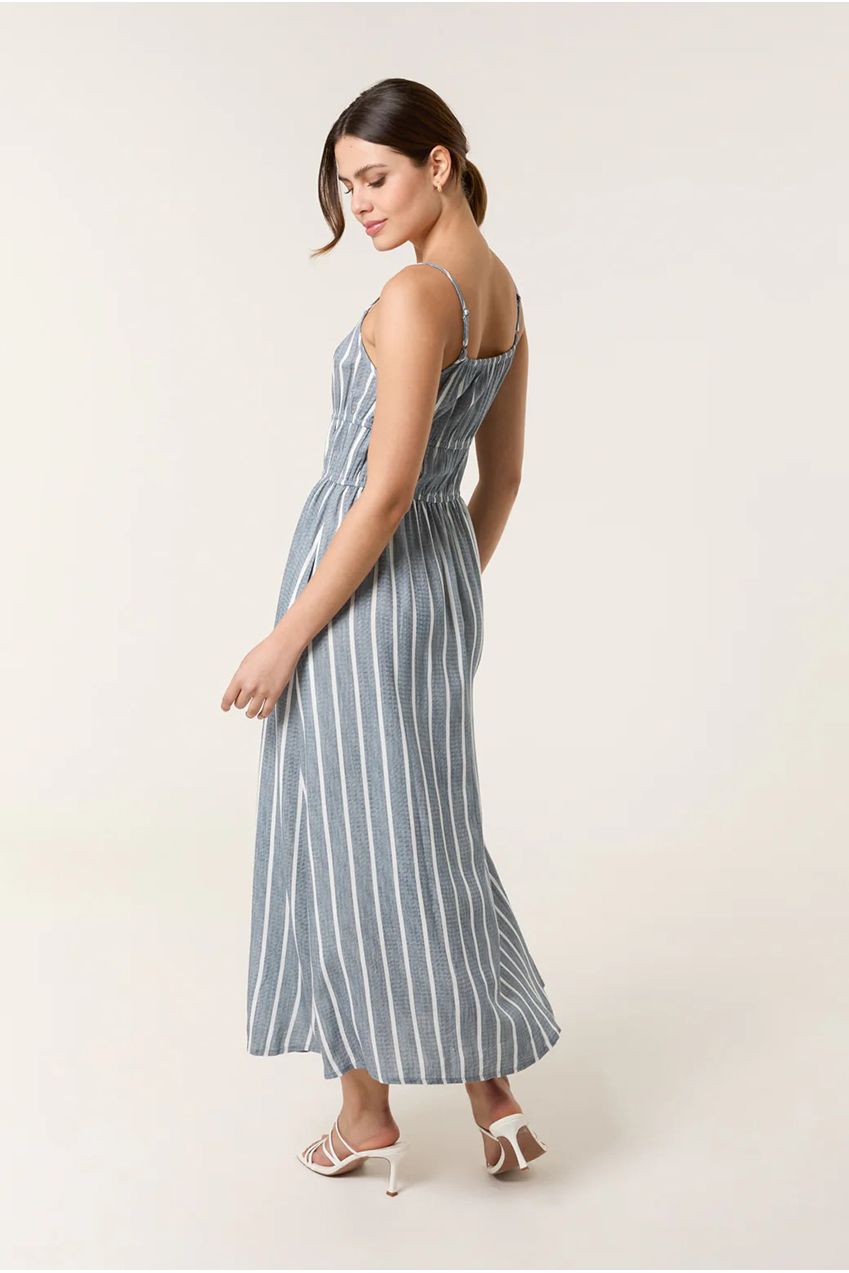 Tie Front Midi Dress BV257902018A