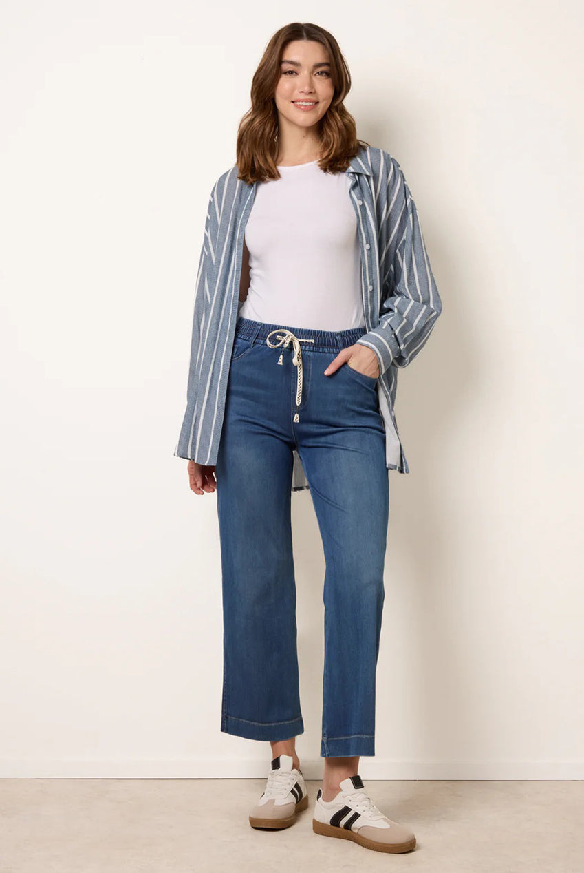 Elasticated Waist Jeans BV258202018