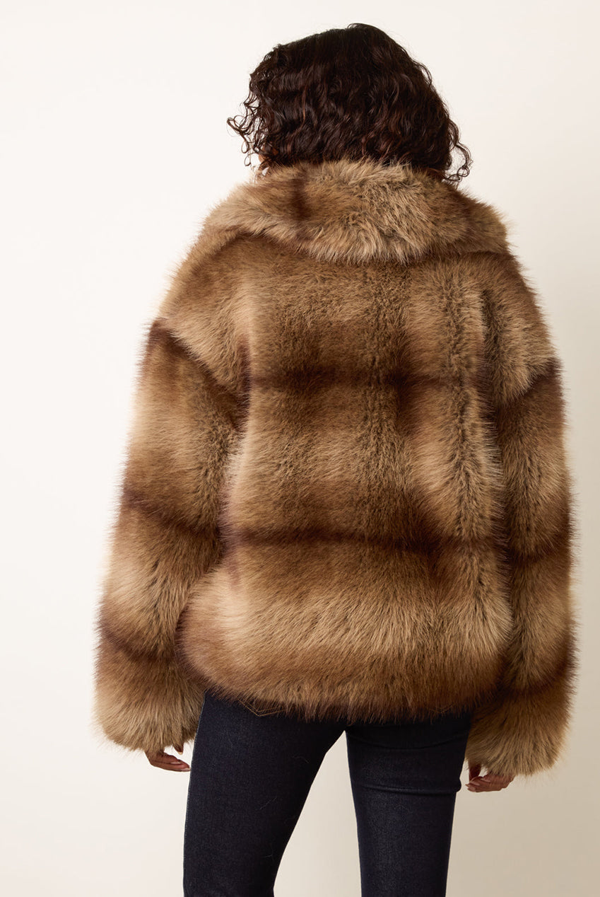 Faux Fur Short Coat BV261102004