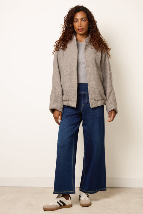 Multi Stretch Deep Waistband Trousers by Blue Vanilla