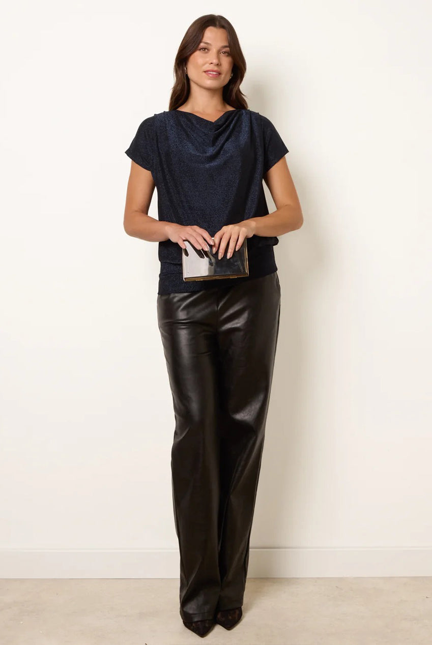 Cowl Neck Draped Top BV261401008