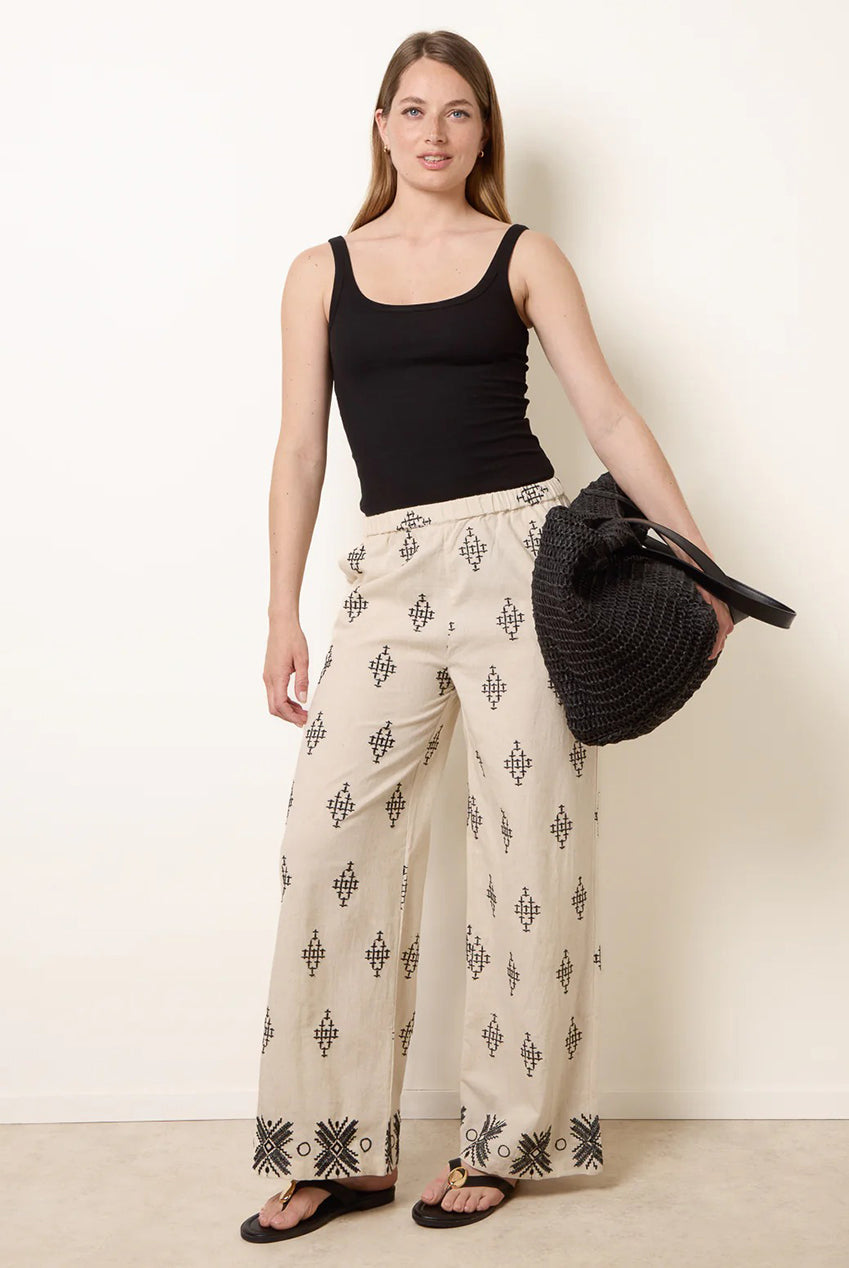 Embroidered Trousers BV269202001