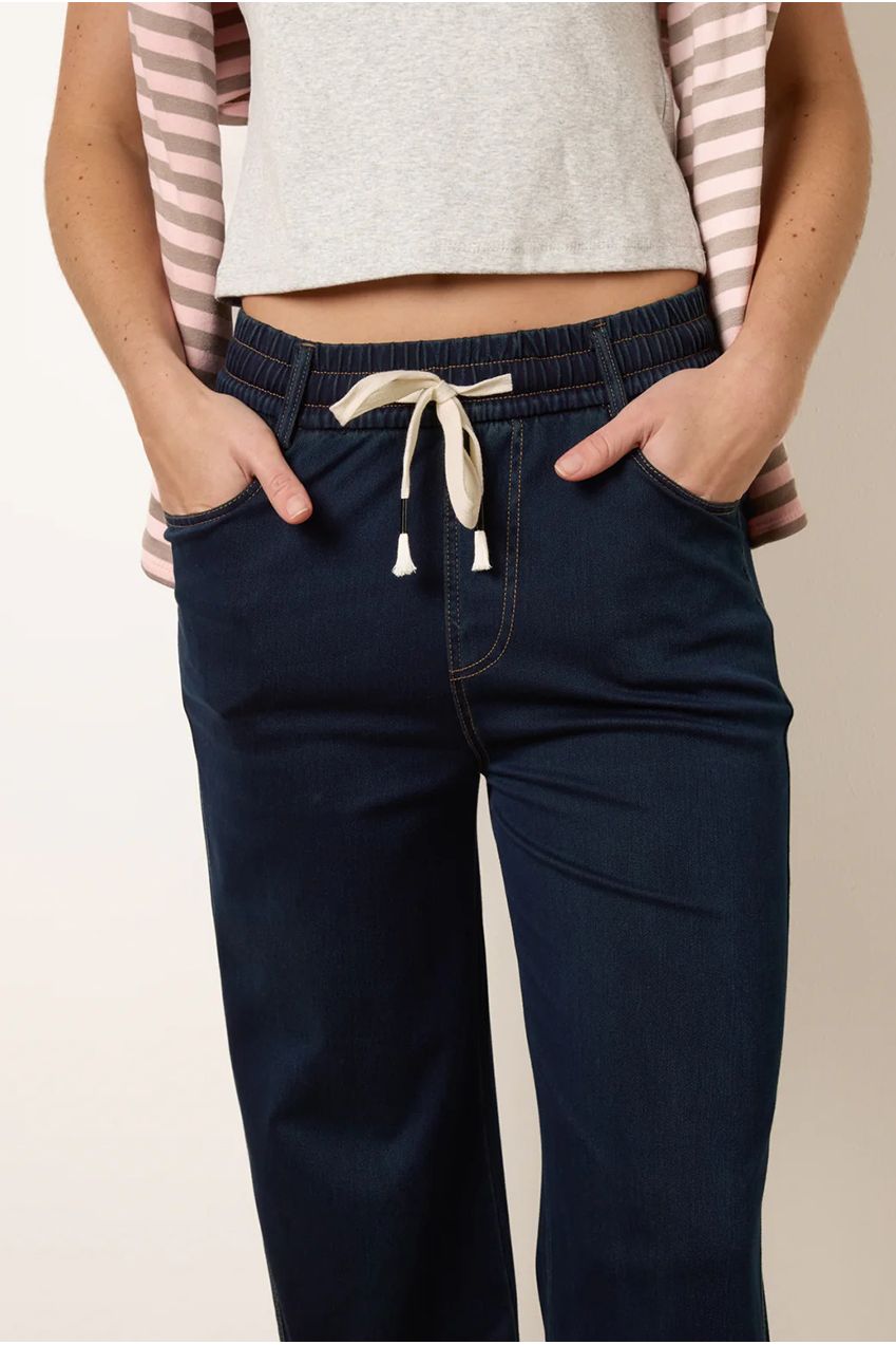 Herringbone Tie Up Stretch Trousers BV269288322