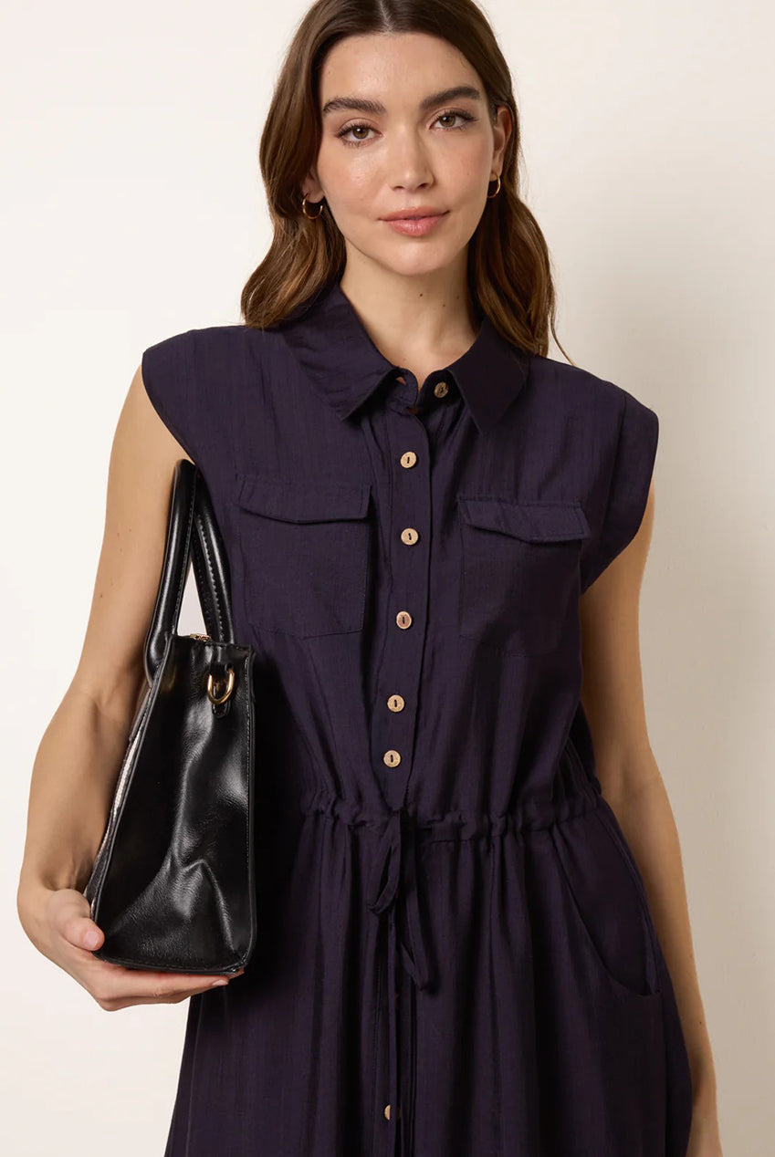 Utility Tie Waist Dress BV269844008