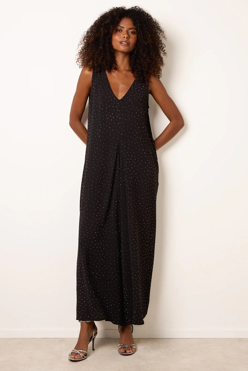Pleat Front Diamante Jumpsuit BV269908003