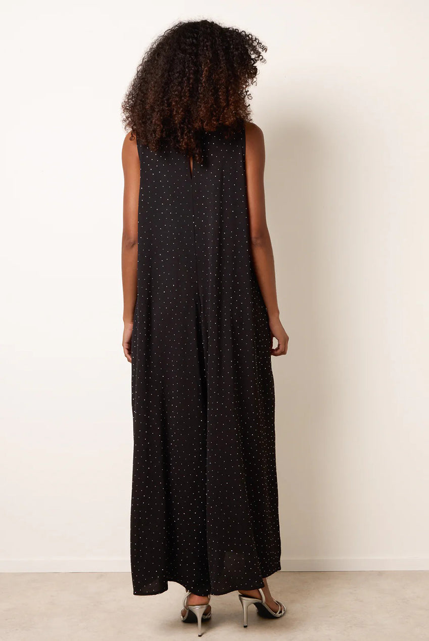 Pleat Front Diamante Jumpsuit BV269908003