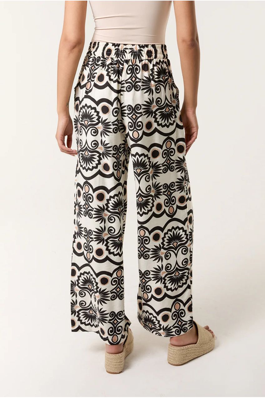 Printed Wide Leg Trousers BV3493167