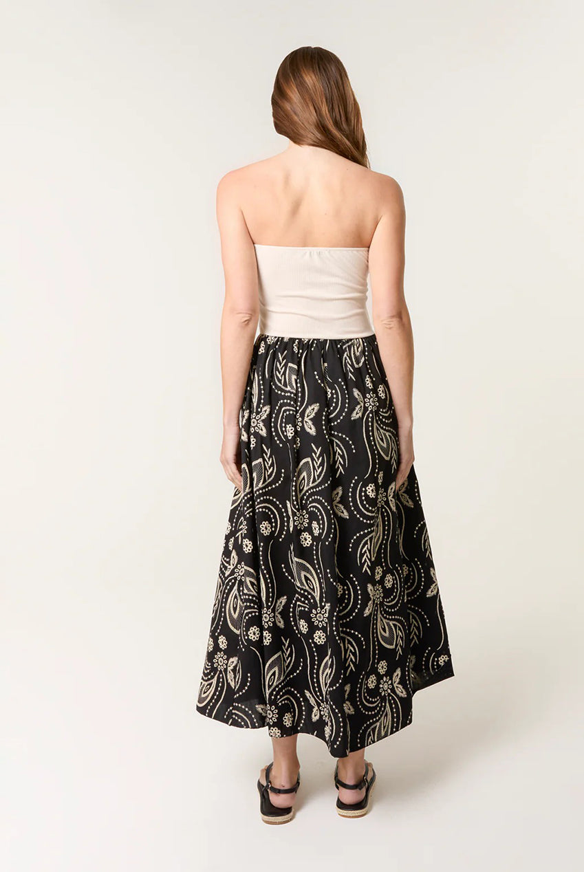 Embroidered Bandeau 2 In 1 Dress BV4982IT036A