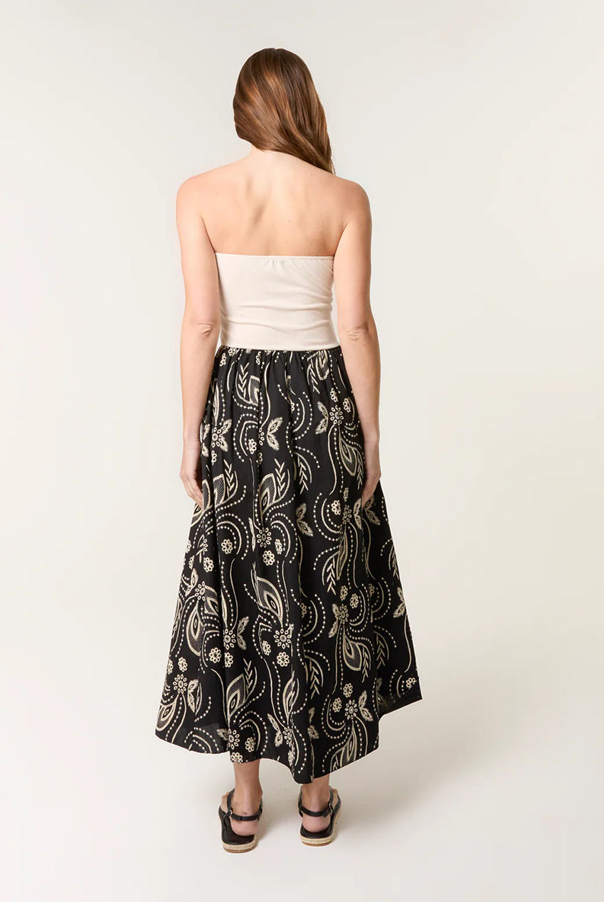 Embroidered Bandeau 2 In 1 Dress BV4982IT036A
