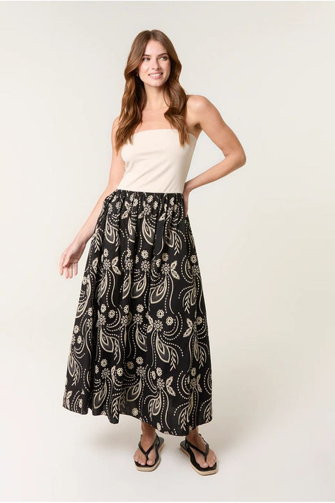 Embroidered Bandeau 2 In 1 Dress by Blue Vanilla