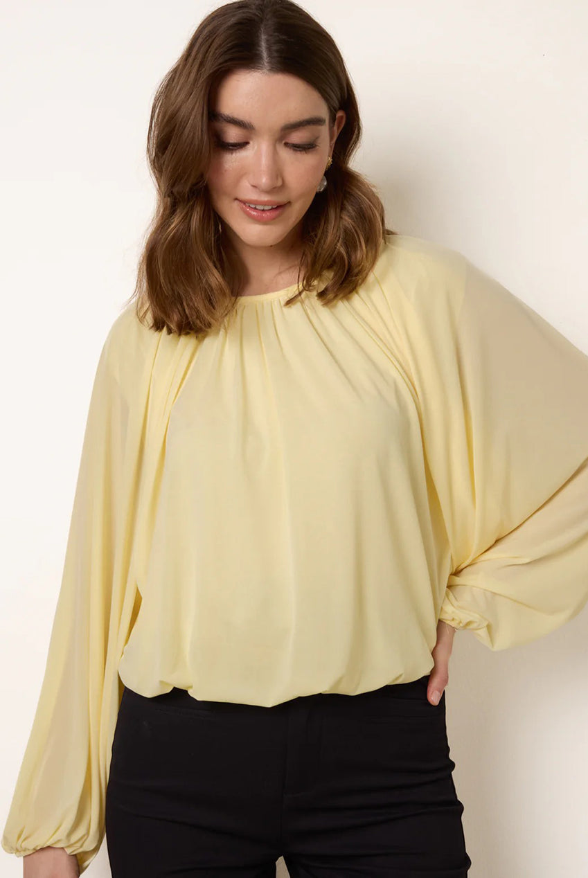 Batwing Puffball Blouse BV6040IT178