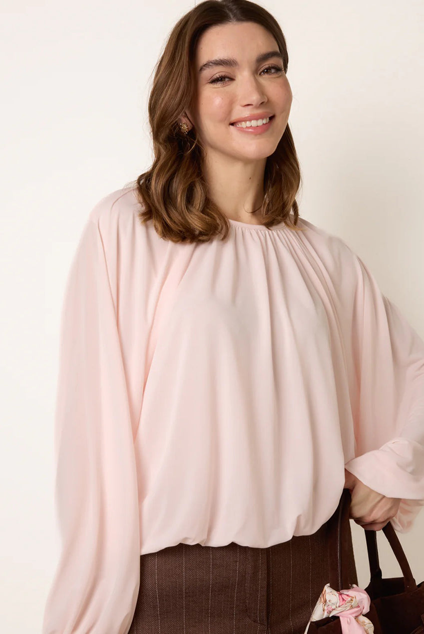 Batwing Puffball Blouse BV6040IT020