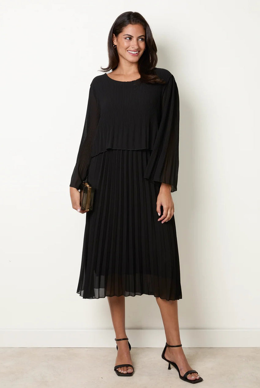 Chiffon Pleated Dress BV6048I2003