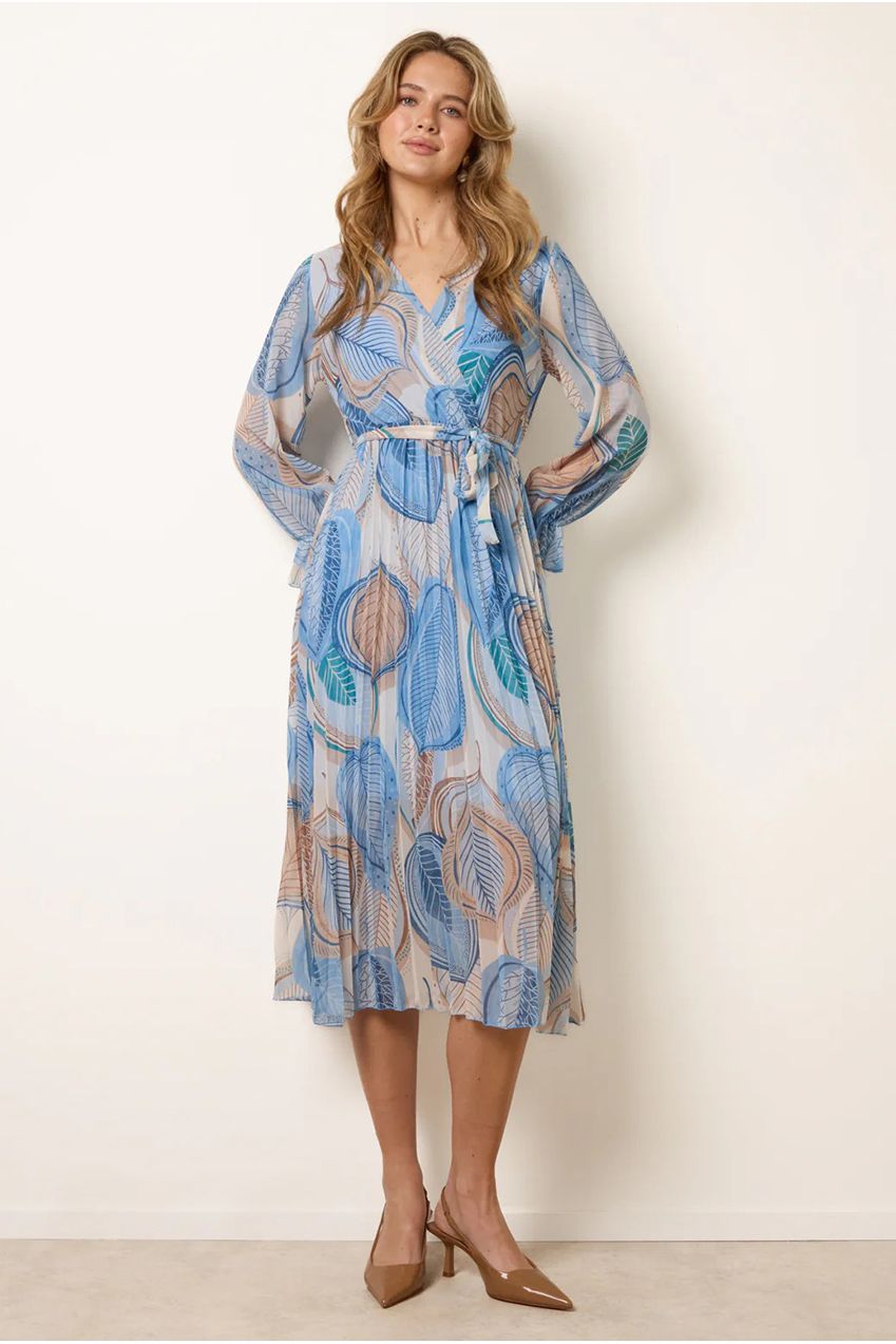 Crossover Pleated Dress BV6169IT002