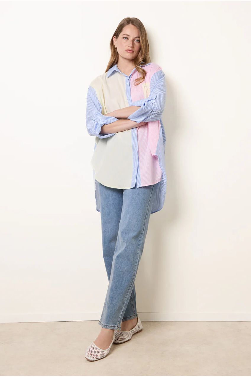 Multi Coloured Stripe Shirt BV6220IT438