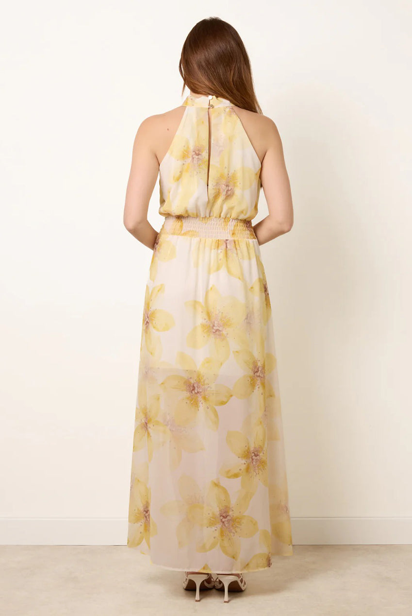 Floral Print Halter Neck Occasion Dress BV6256IT178
