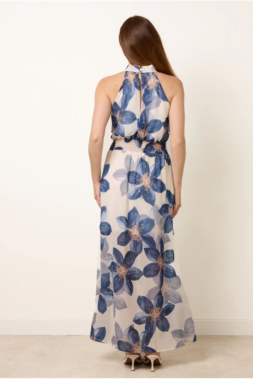 Floral Print Halter Neck Occasion Dress BV6256IT008