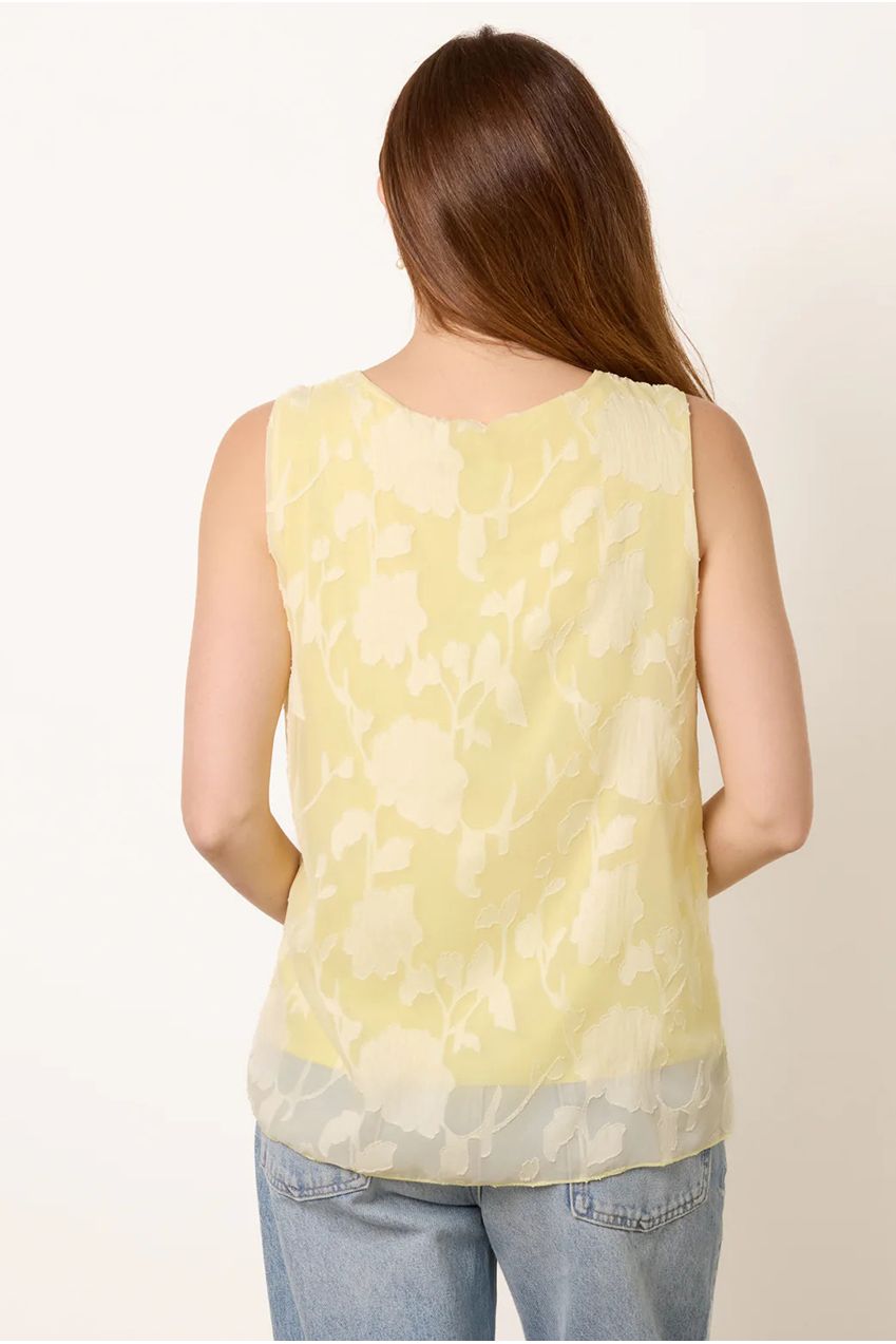 Sleeveless Lace Pleated Top BV6260IT178