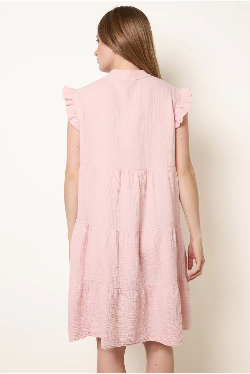 Cheesecloth Frill Sleeve Tunic BV6273IT020
