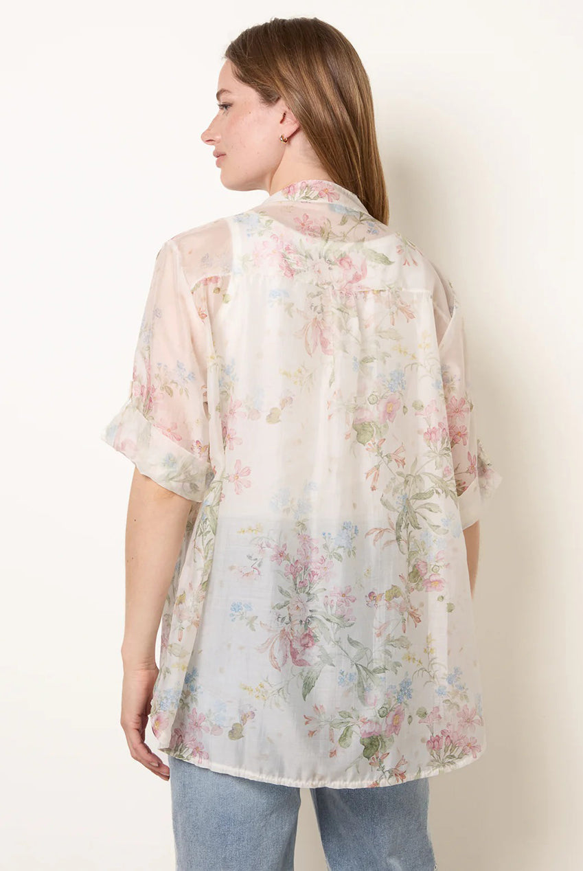 Sheer Floral Shirt BV6283IT006