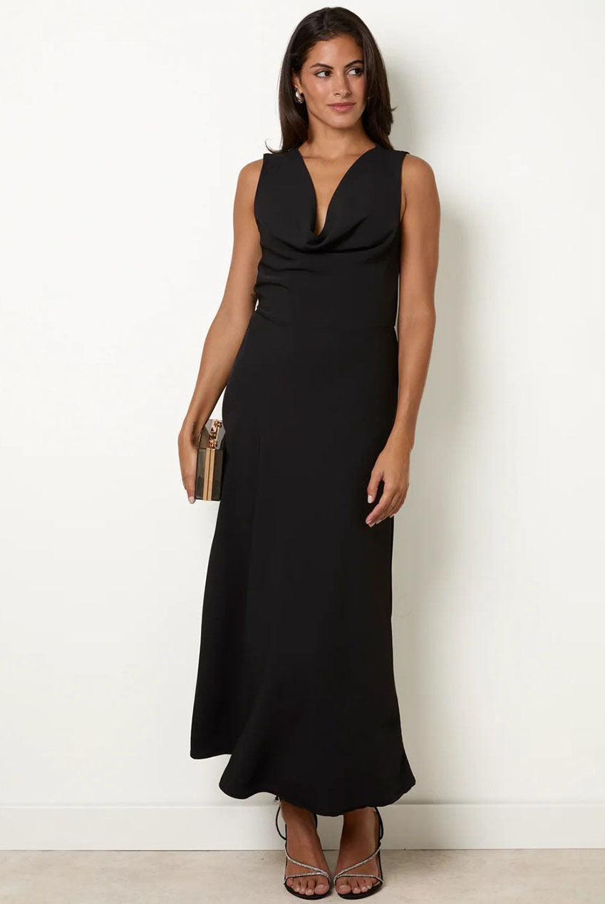 Draped Cowl Neck Dress BV6369IT003