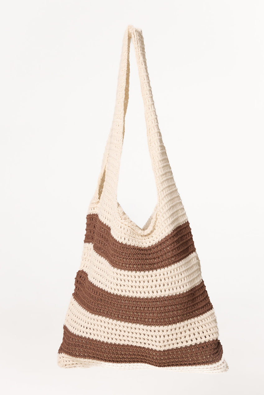 Crochet Stripe Bag BV6489IT046