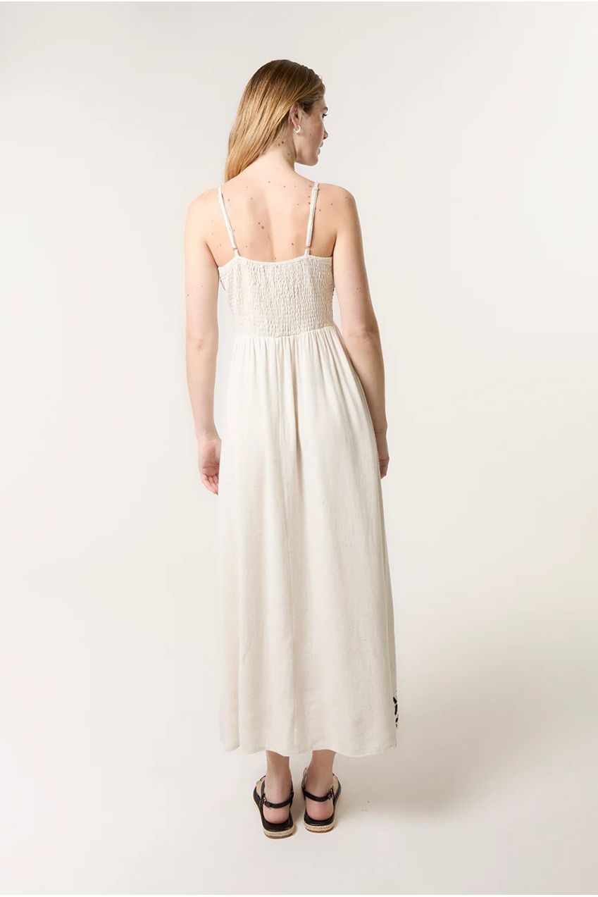 Embroidered Sleeveless Maxi Dress CC2492BV241A