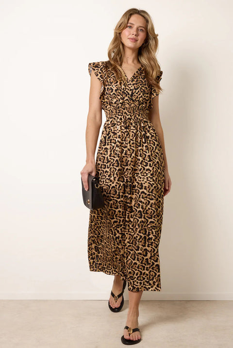 Leopard Print Dress by Blue Vanilla