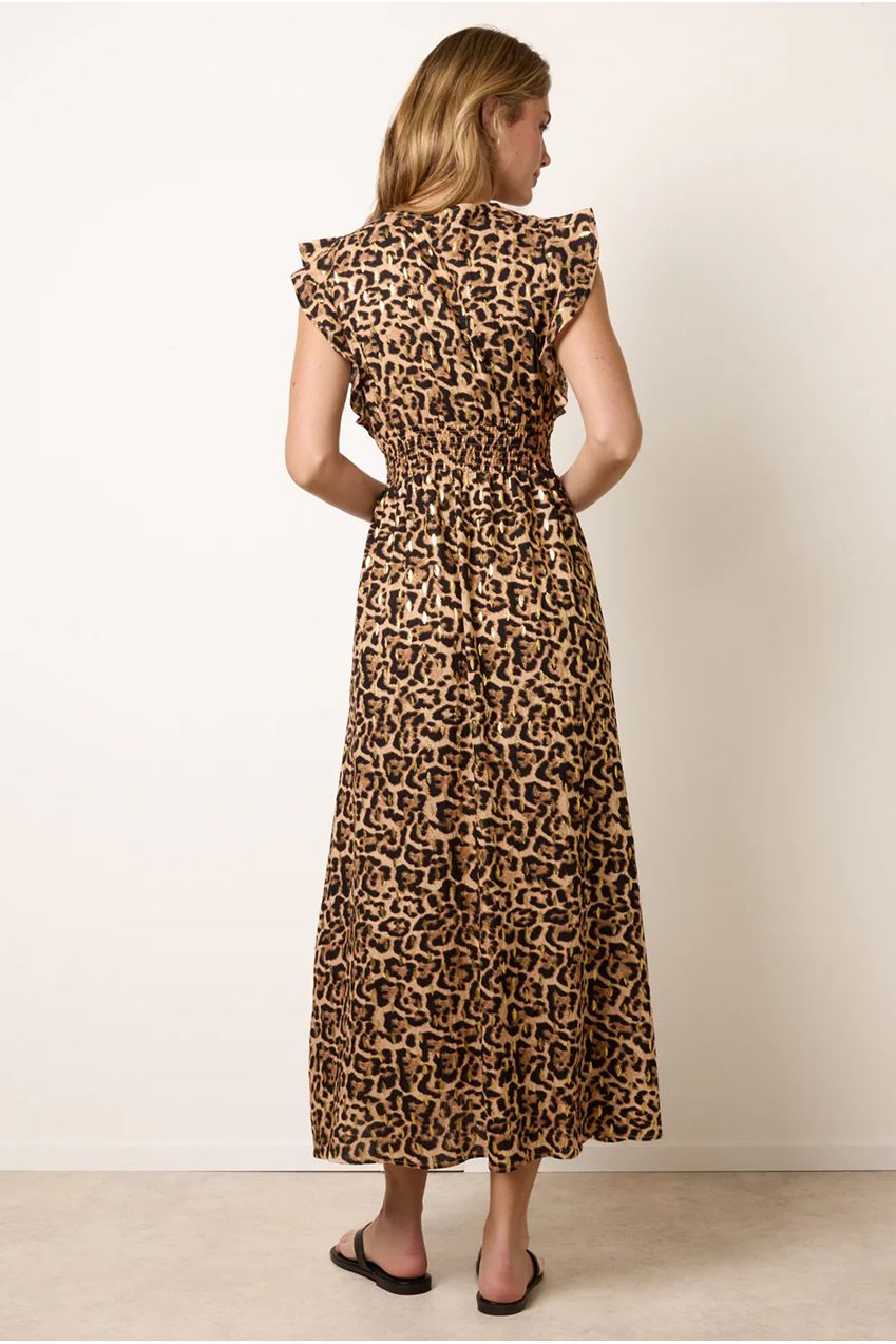 Leopard Print Dress CC2714BV339