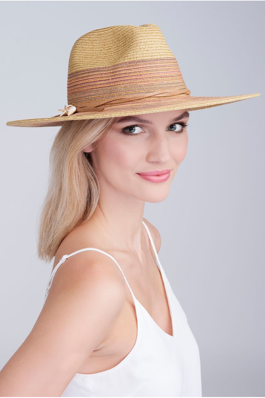 Caprini Hat - Natural Orange CAP010-NAT036-0