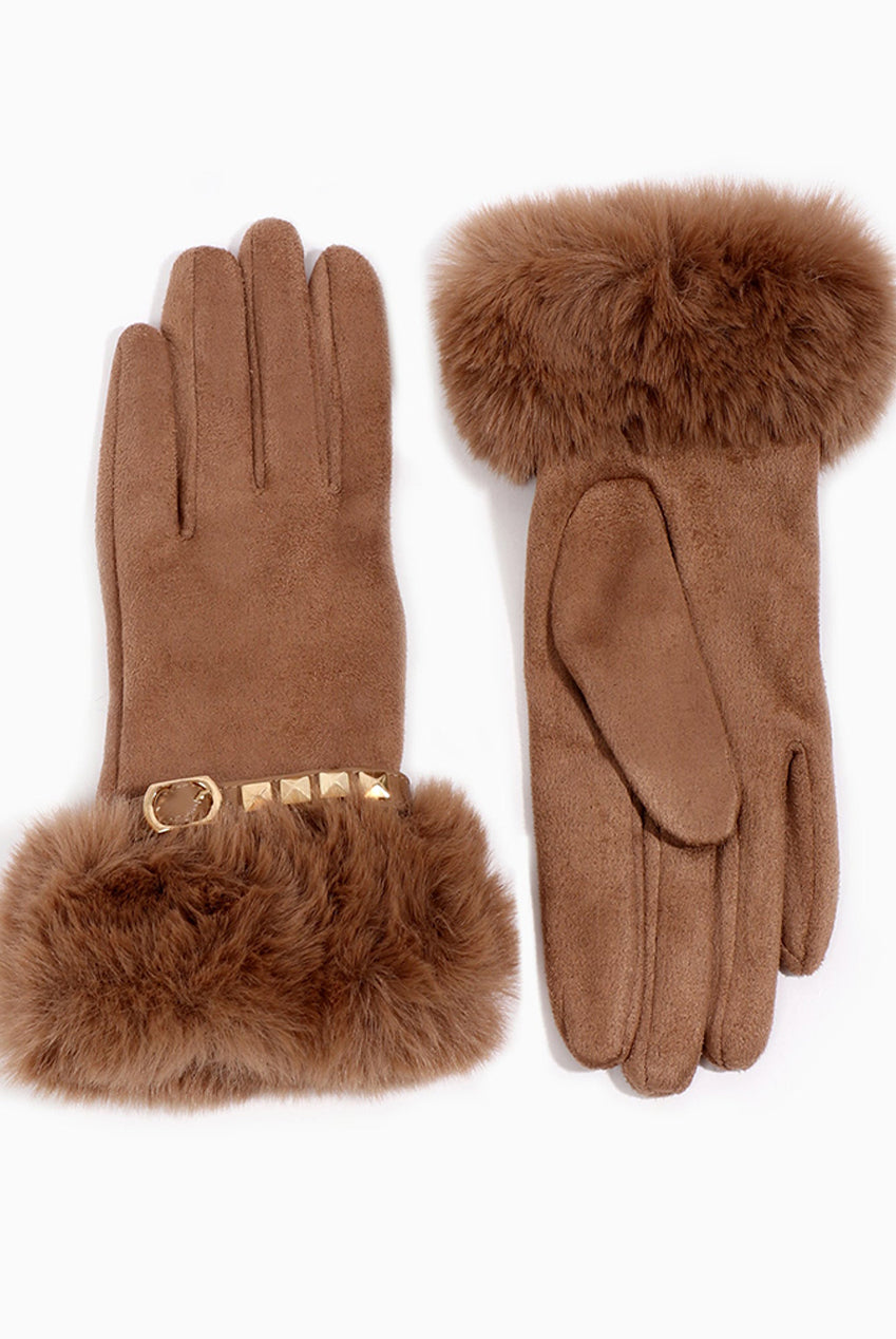 Chiara Glove - Camel CHI001-BRO012