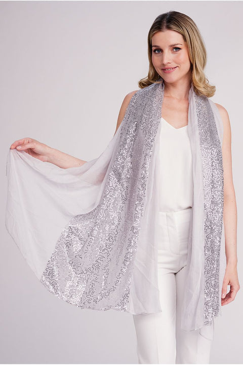 Chrystal Scarf - Silver by Pia Rossini