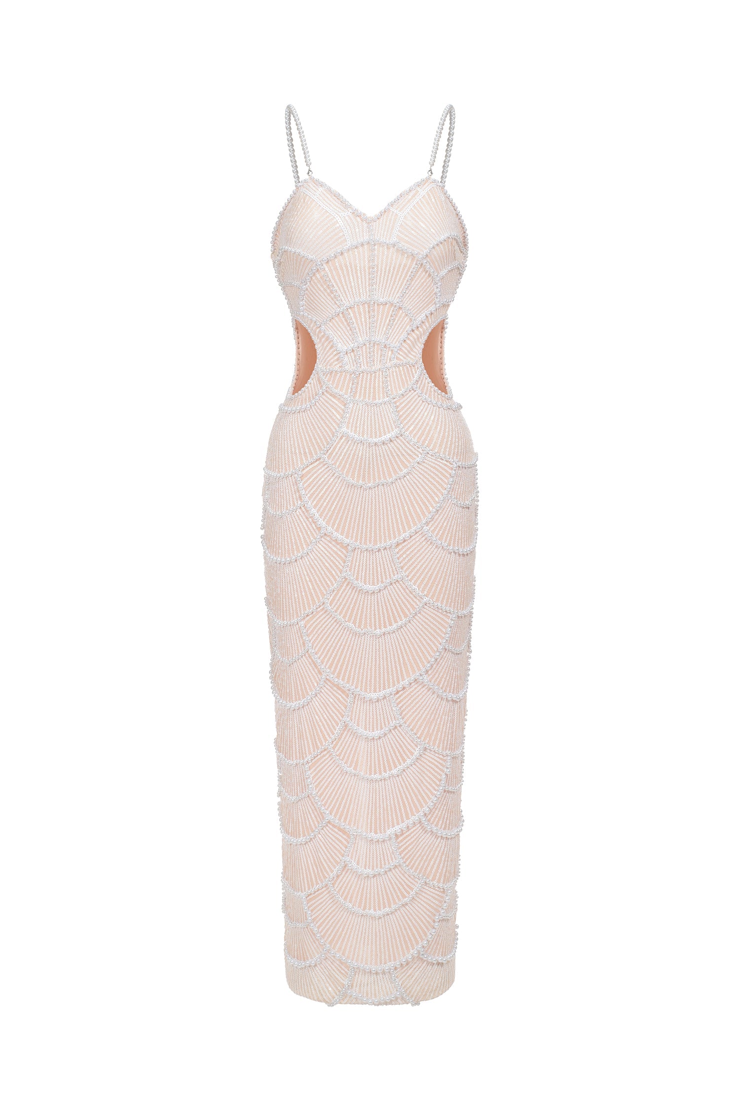 Teresa Pearl Sequin Midi Dress D230600452