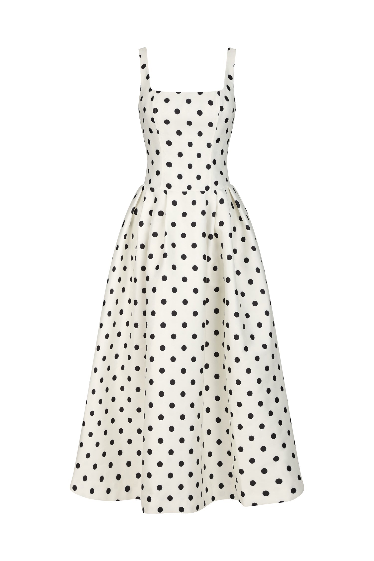 Zada Sleeveless Wave Point Maxi Dress D250501544