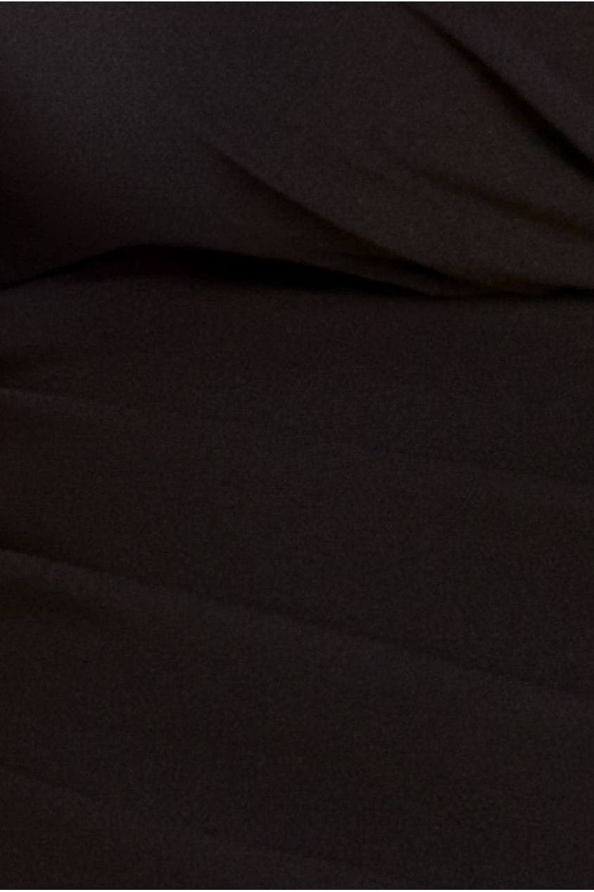 Bardot Pleated Midi Dress - Black DR1092A