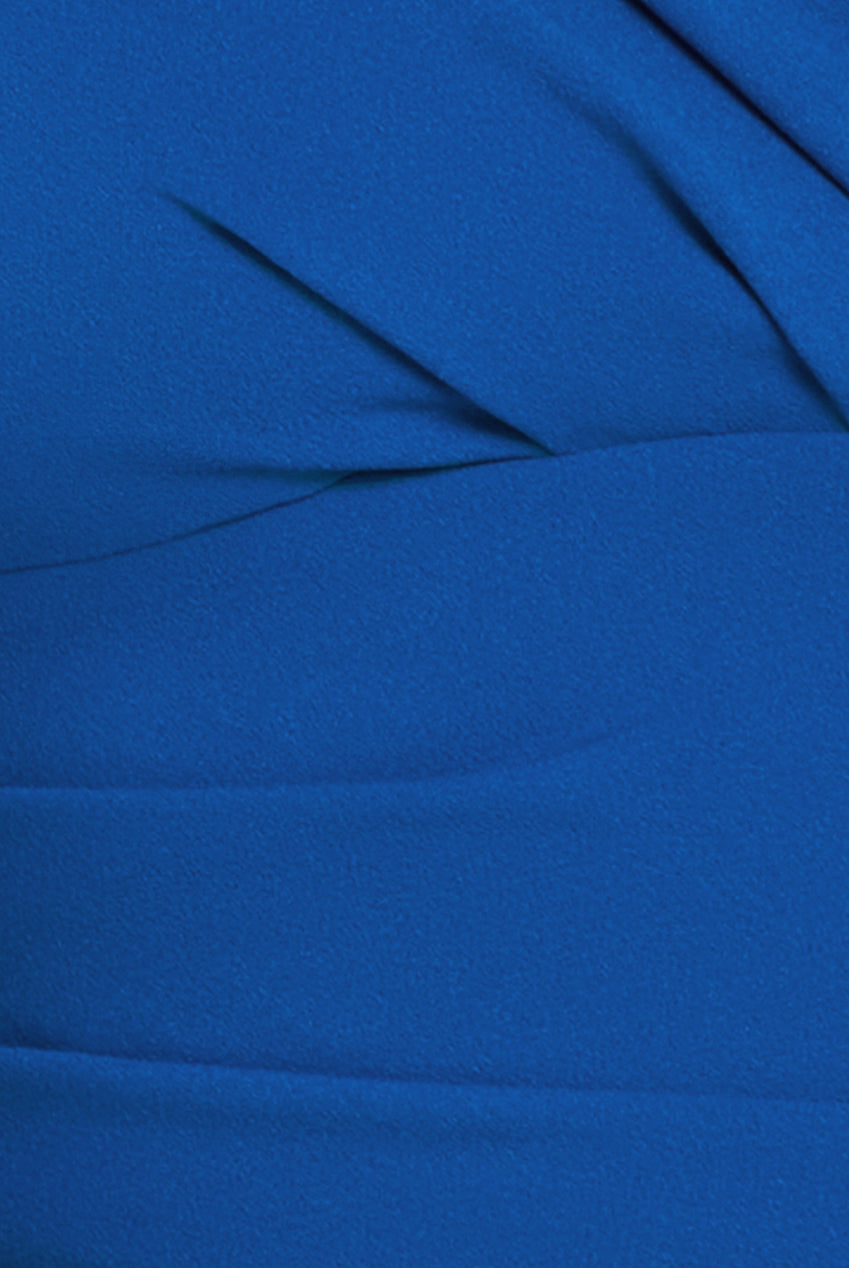 Bardot Pleated Midi Dress - Royal Blue DR1092AC