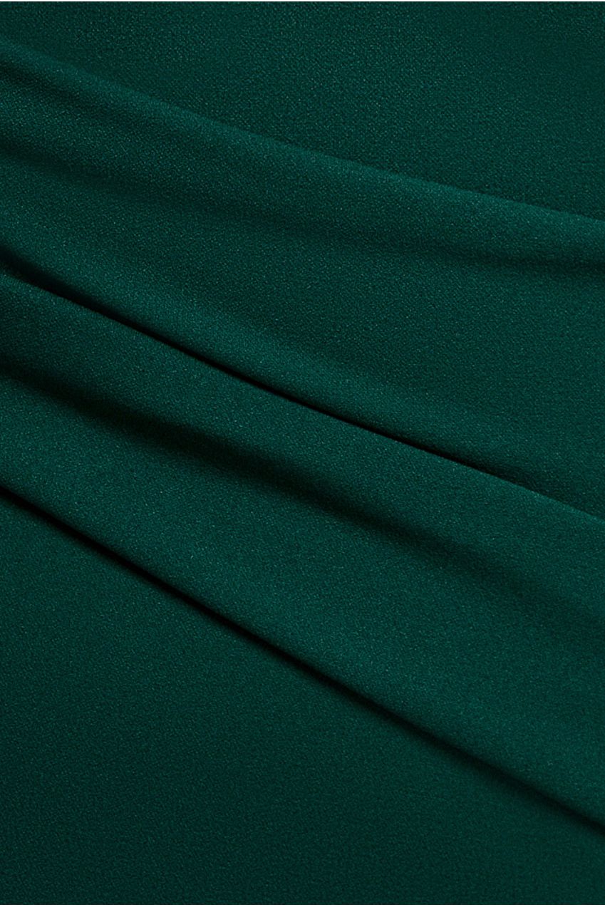 Bardot Pleated Maxi Dress - Emerald Green DR1092SCPLUS
