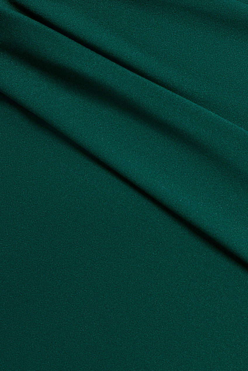 Bardot Pleated Maxi Dress - Emerald DR1092PLUS