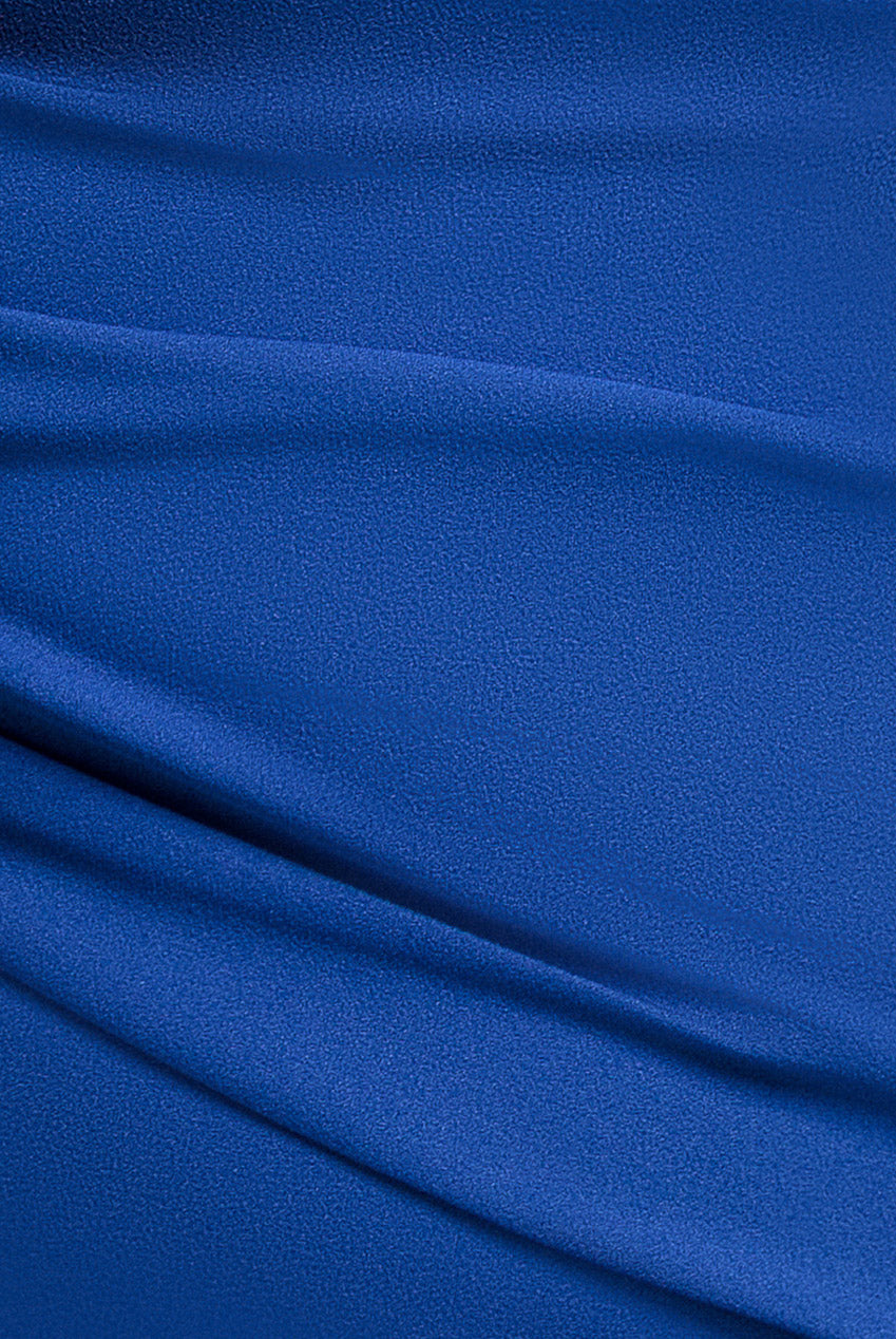 Bardot Pleated Maxi Dress - Royalblue DR1092SCPLUS