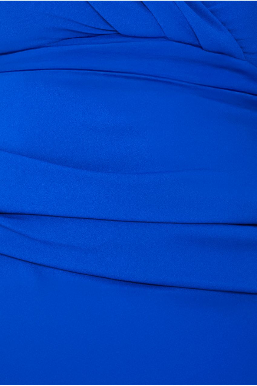 Bardot Pleated Maxi Dress - Royalblue DR1092SCPLUS