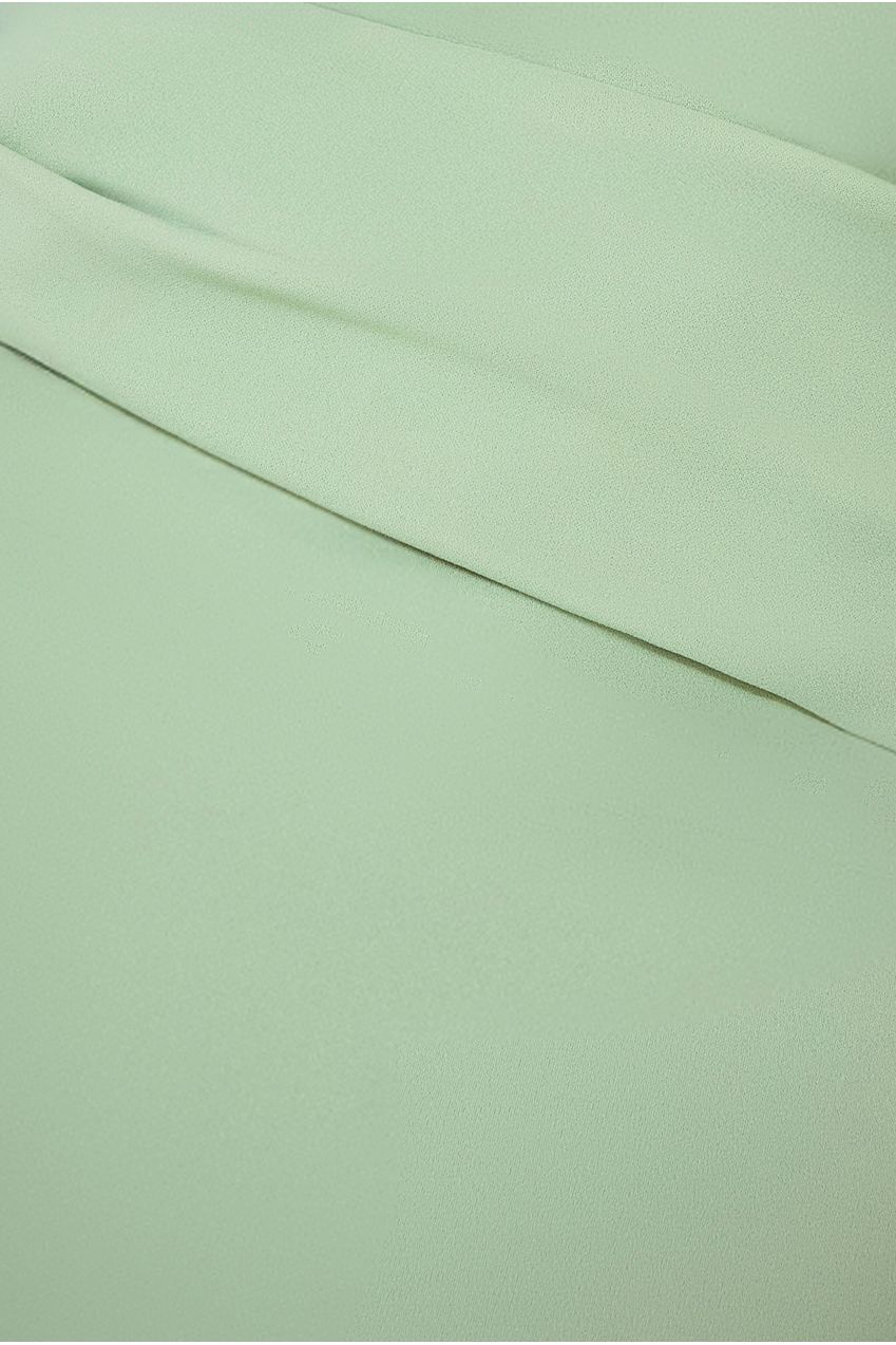 Bardot Pleated Maxi Dress - Sage Green DR1092SCPLUS