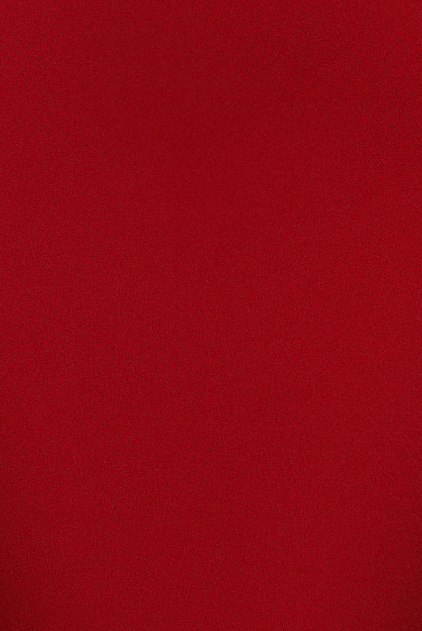 Bardot Pleated Midi Dress - Red DR1092A